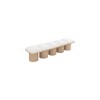 Meridian Furniture,Pavilion Boucle Fabric Bench - 4 of 4