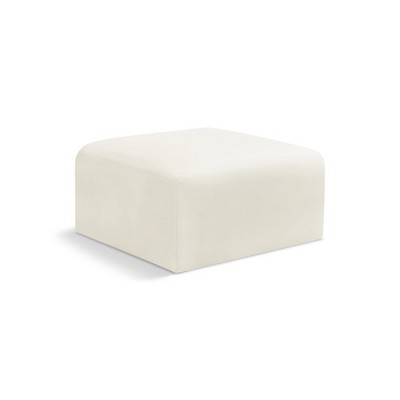 Meridian Furniture,Arc Velvet Ottoman