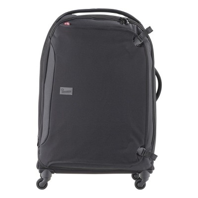 Crumpler The Dry Red No. 11 2-Wheel Softside Luggage Black, 30"