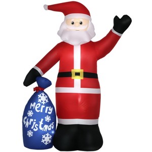 SEVOBAL Inflatable Holiday Decorations Inflatable Christmas Decoration Christmas Inflatables Outdoor Decorations Blow Up Yard, Red, 60"*30"*96" - 1 of 4