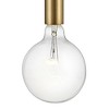Lark Bobbie 1 - Light Pendant in  Lacquered Brass/Black - 3 of 4