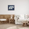 Stupell Industries Blue Mama Bear Botanicals Floating Frame Canvas Art - 3 of 4