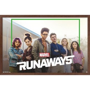 Trends International Marvel Comics TV - The Runaways - TV One Sheet Framed Wall Poster Prints - 1 of 4