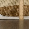 Hauteloom Angus Black&White Geometric Area Rug - 4 of 4