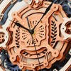 ROBOTIME 3D Puzzle Vintage Wooden Pendulum Clock Kits 12", Design Building Model Set, 11.7"*4.2"*25.3" - 3 of 4