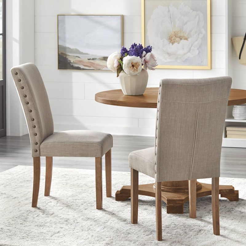 Set of 2 Atwood Dining Chairs Driftwood - Buylateral, 3 of 6