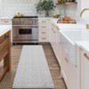 Modern Braided Printed Area Rug Machine Washale Easy Cleaning Indoor Carpet - 2 of 4