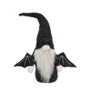 YOOCOZZ 10x3x15.5" Halloween Decoration Black Gnome With Wings - 2 of 4
