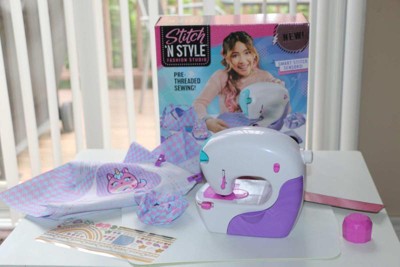 Spin Master - Cool Maker Cool Maker, Stitch 'N Style Fashion Studio Refill  With 2 Pre Threaded Cartridges, Fabric And Water Transfer Prints, Arts &  Crafts Kids Toys For Girls