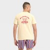 Men's Summer Hot Dog T-Shirt - Goodfellow & Co™ Cream - 2 of 3