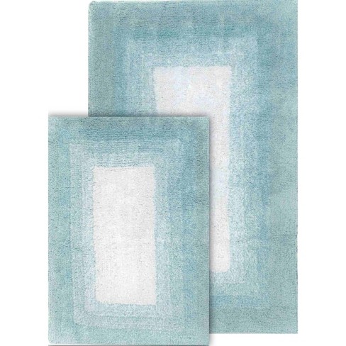 2pc Whitney Ombre Reversible Bath Rug, Reversible Bathroom Rugs At Target
