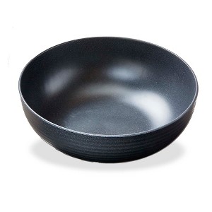 TAG Brooklyn Melamine Serving Bowl Charcoal - 1 of 2