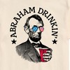 Men's - Instant Message - Abraham Drinkin Short Sleeve Graphic T-Shirt - 2 of 4