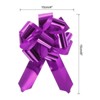 Unique Bargains Metallic Large Pull Bow Gift Wrapping Ribbon for Wedding 10 Pcs - 2 of 4