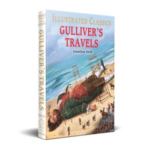 Gulliver's Travels - (Illustrated Classics) by  Jonathan Swift (Hardcover) - 1 of 1