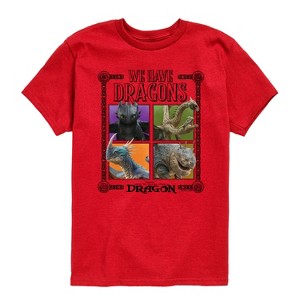 Boys' - How to Train Your Dragon - We Have Dragons Short Sleeve Graphic T-Shirt - 1 of 3