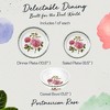 Portmeirion Botanic Roses 3-Piece Dinnerware Set,  Portmeirion Rose - Vintage Floral Earthenware Plates & Bowl, Microwave & Oven Safe, Made in UK - 2 of 4