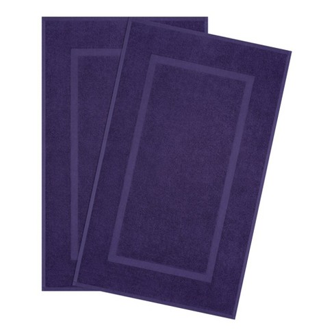 American Soft Linen 100% Cotton Bath Mat Set, 2-pack, 20 Inch By 34 ...