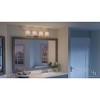 Urban Ambiance Luxury Cosmopolitan Bathroom Vanity Light,  7.375"H x 32.5"W,  Brushed Nickel Finish, UHP2514 - 2 of 4