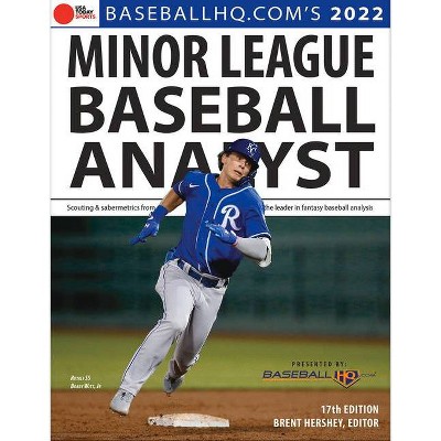 Photo 1 of 2022 Minor League Baseball Analyst - 16th Edition by  Rob Gordon & Jeremy Deloney (Paperback)