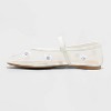 Women's Everly Mesh Floral Mary Jane Ballet Flats - A New Day™ - 2 of 4