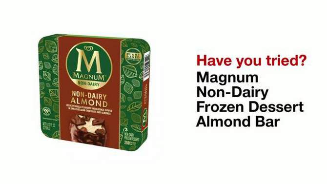 Magnum Non-Dairy Almond Vanilla Frozen Dessert - 3pk, 2 of 11, play video