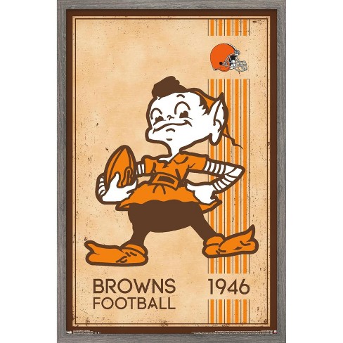 cleveland browns wall art