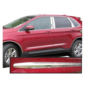 QAA is Compatible with 2015-2020 Ford Edge 4 Piece Stainless Side Molding Accent Trim, 1" Wide AT55610 - 1 of 4