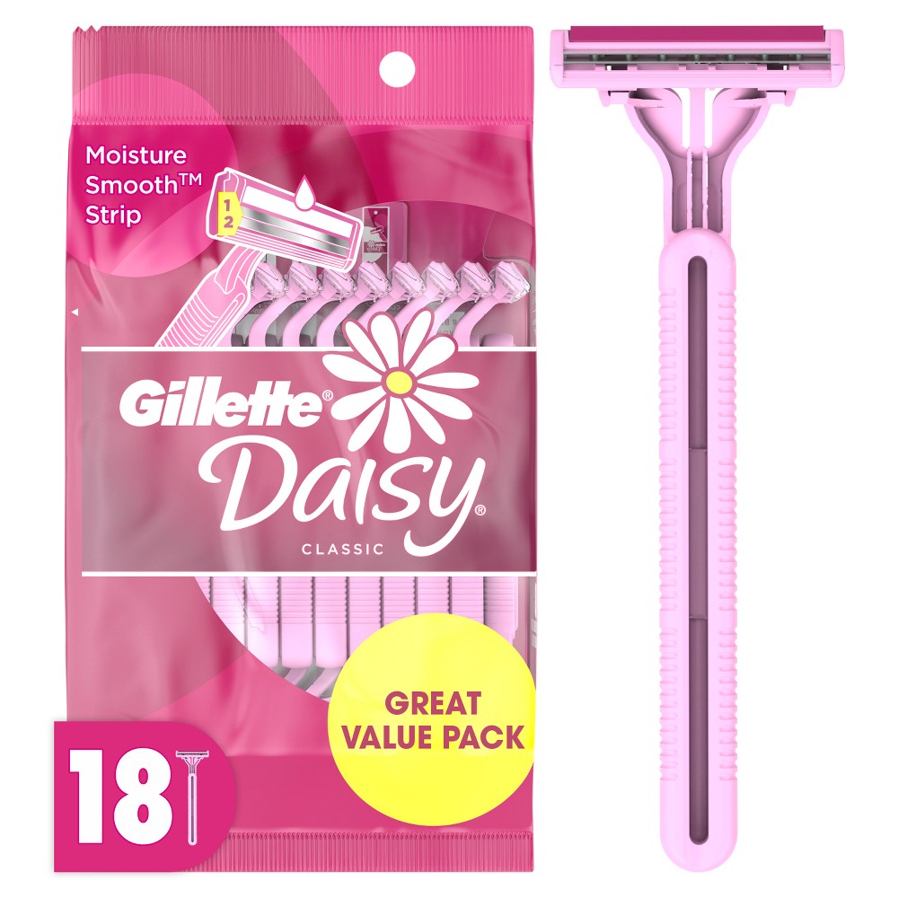 Photos - Shaver Venus Daisy Women's Disposable Razors - 18ct 