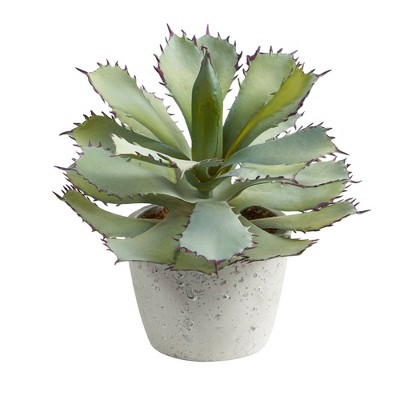 Nearly Natural 11-in Succulent Artificial Plant