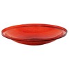 Achla Designs Reflective 14 Inch Hand Blown Crackle Glass Birdbath with 36 Inch Tall Ground Stake for Backyard Gardens and Habitats, Red - 2 of 4