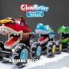 Joyfy 3Pcs Monster Truck Toy Set for Toddlers – Motion-Activated Light-Up Cars with Lightning Wheels, Press & Go Action – Baby Gift for Boys and Girls - 2 of 4