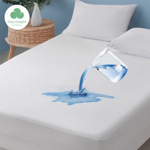 Bedsure Waterproof Mattress Protector – Zippered Encasement, Breathable & Noiseless, Available in Multiple Sizes and Colors - 1 of 4