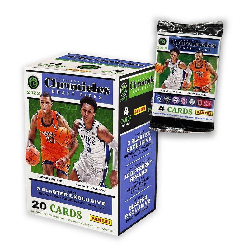 2022 Panini NBA Chronicles Draft Picks Basketball Trading Card Blaster Box, 2 of 4