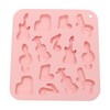 Unique Bargains Chocolate Mould 14-Cavity Musical Note Candy Mould Hand Wash 6.38"x5.94"x0.43" 1 Pc - 3 of 4