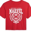 Women's - Marvel - Collegiate Cropped Graphic T-Shirt - 2 of 4
