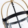 Artcraft Lighting Aurelia 4 - Light Pendant in  Black/Brushed Brass - 4 of 4