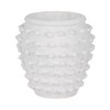 Modern White Ceramic Planter - Textured Stoneware Flower Pot for Indoor & Outdoor Garden Decor - 9" White - 3 of 4