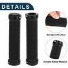 Unique Bargains Bike Handlebar Grips Covers 5.12" Black 1 Set - 3 of 4