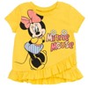 Disney Minnie Mouse Baby Girls T-Shirt and Shorts Outfit Set Infant to Toddler - 4 of 4