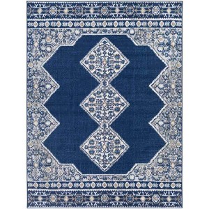 Mark & Day Berg 6'7"x9' Rectangle Woven Indoor Area Rugs Blue - 1 of 4