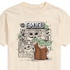 Men's - Star Wars - The Mandalorian Grogu Comic Short Sleeve Graphic T-Shirt - 2 of 4