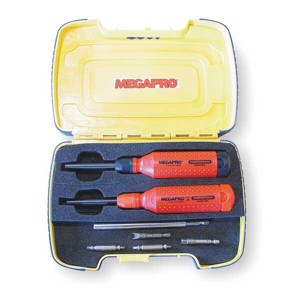 Megapro  Multi-Bit Screwdriver, NumBits 14 TP-TP2DK3 - 1 of 1