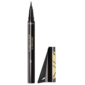 Maybelline Hyper Easy : Pen Oz Eyeliner Fl Liquid 0.018 Pitch Brown Target - 