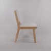 NicBex Dining Chairs Set of 2 PU Dining Chair No Armrest with Wooden Legs for Kitchen, Living Room, Bedroom - 4 of 4