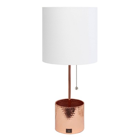 Rose gold sale lamp target