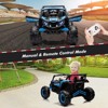 Jojoka 24V Kids Ride On UTV Car, Battery Powered Electric Off-Road Vehicle with Remote Control, 200W Motor, Spring Suspension, USB, Music, Lights - 3 of 4