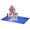 Paper Love Happy Birthday Balloons Pop Up Card - 4 of 4