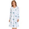 Collections Etc Ribbon & Lace Trim Floral Gown - 4 of 4