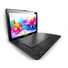 LINSAY® 10.1" Octa Core  256GB STORAGE Android 15 BUNDLE with BLACK UNIQUE ORACLE KEYBOARD CASE and TABLET BRIEFCASE - 4 of 4
